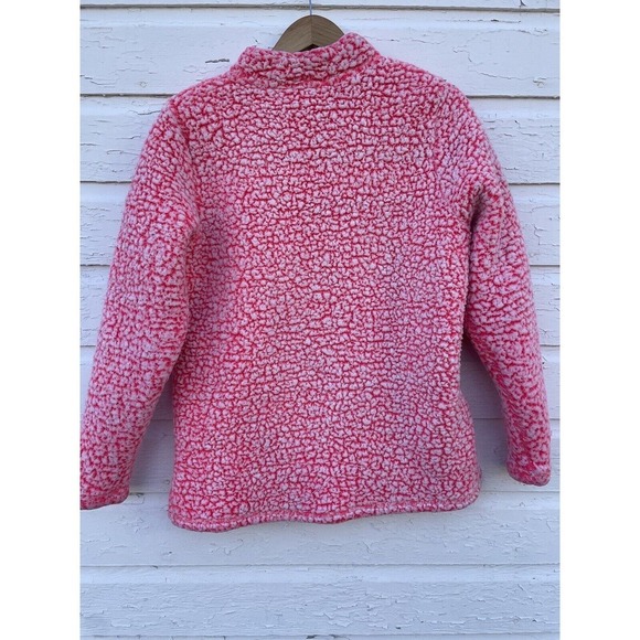 Odd Future Sherpa Fleece 1/4 Zip Sweatshirt Pullover Bright Pink OFWGKTA Skater - Picture 7 of 7